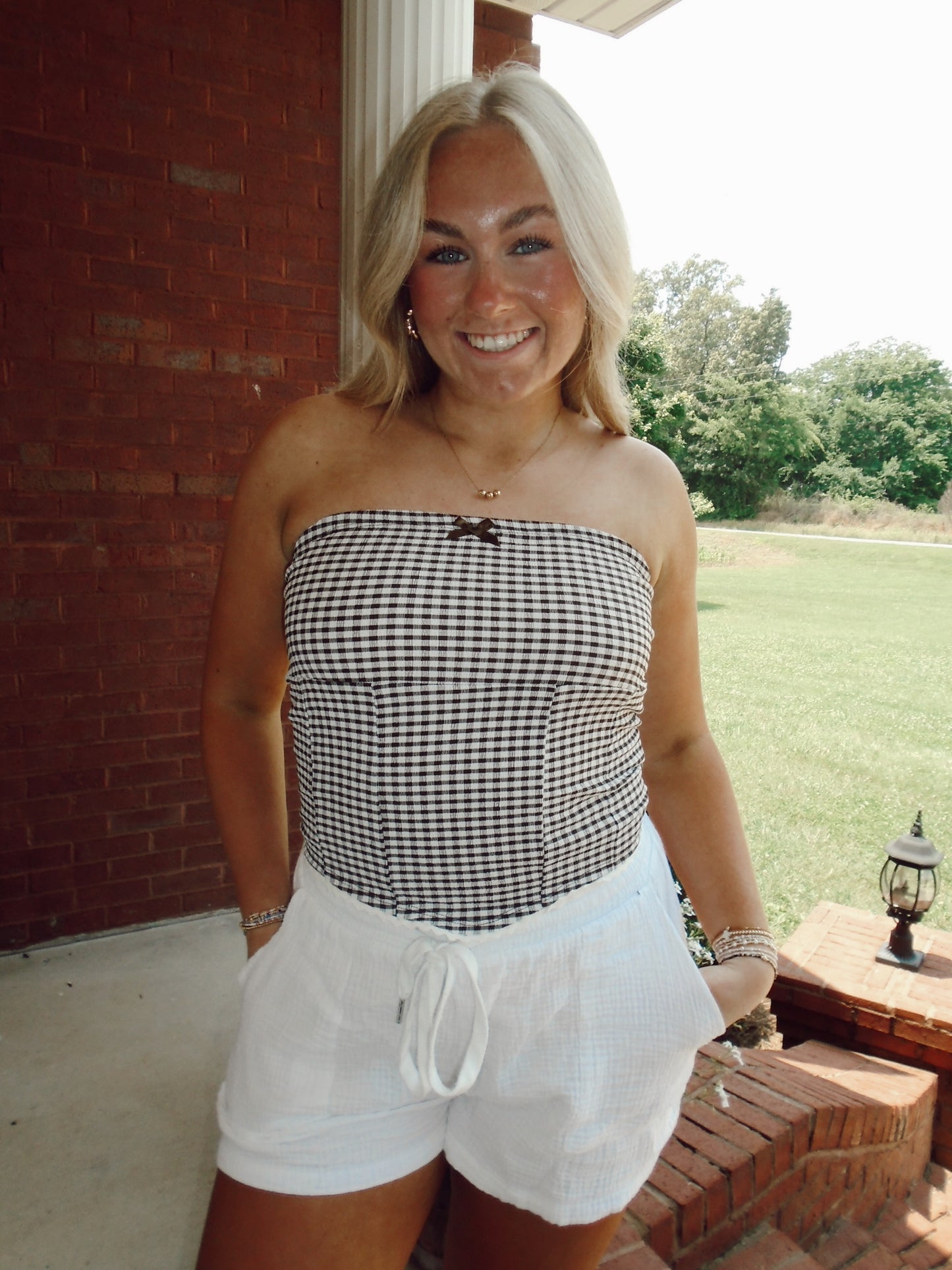 Gingham Gal | Hot fudge