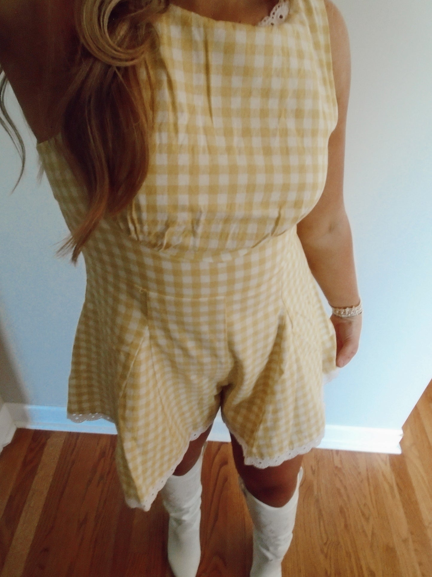 Buttercup Lace Romper