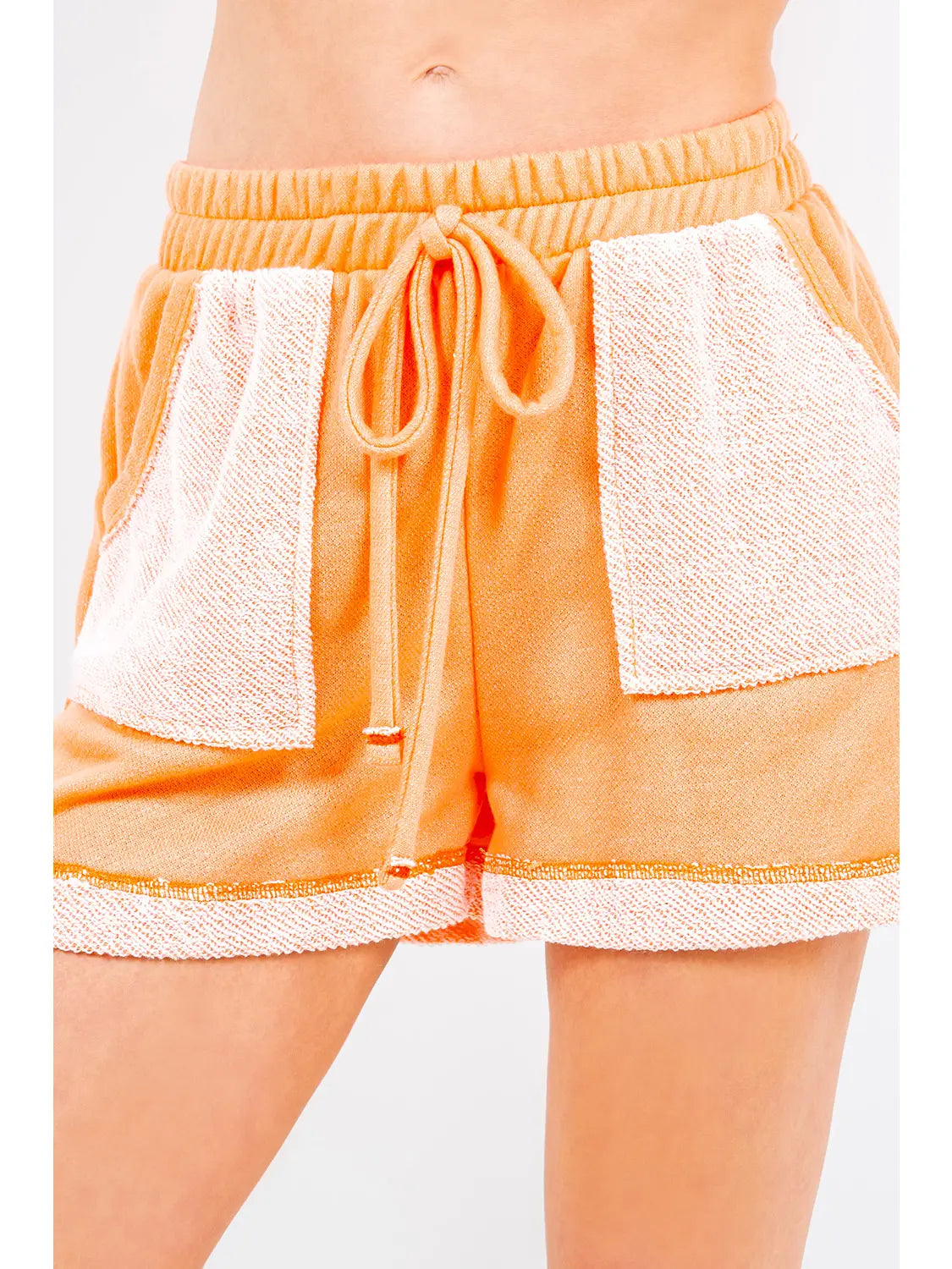 Neon Switch Shorts- Orange