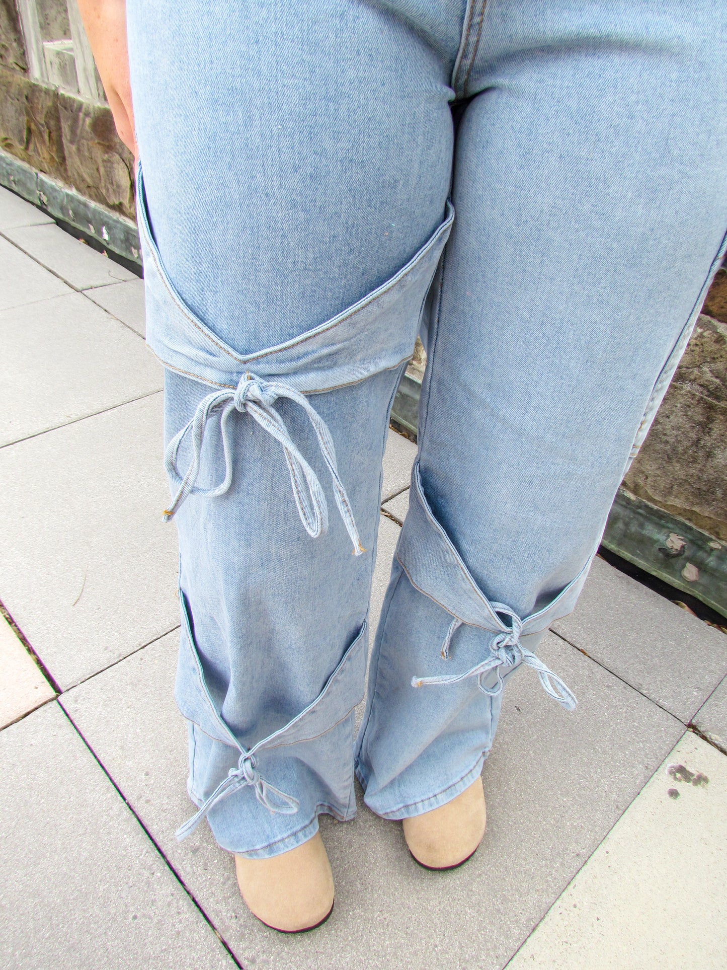 Bow Kissed Blue Jean
