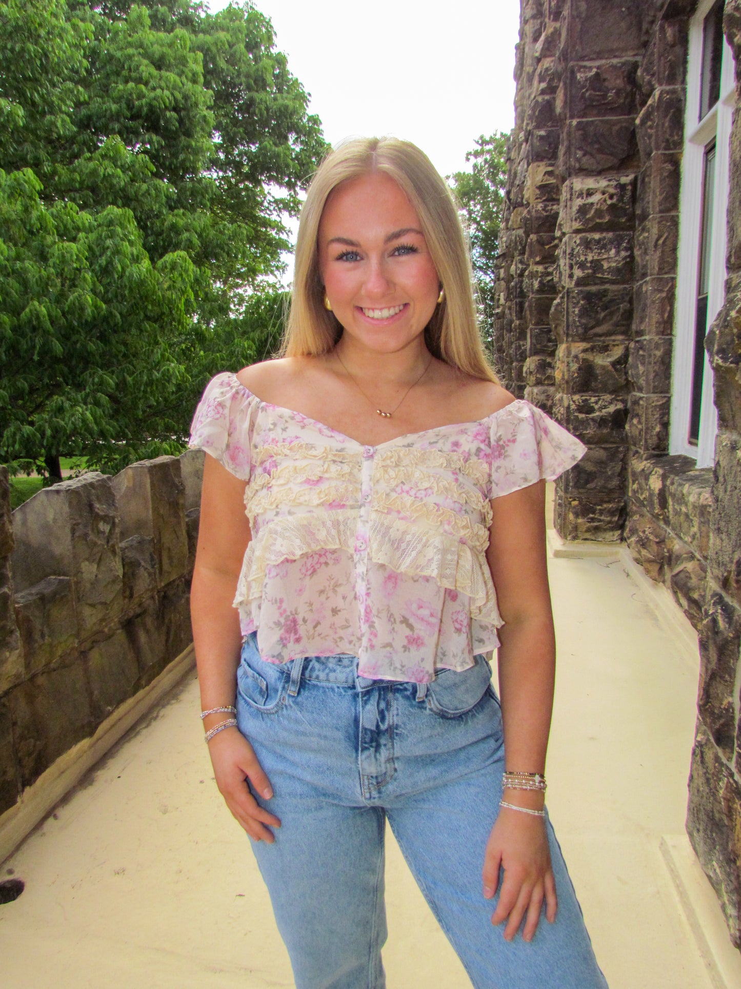 Sweetheart Charm Top