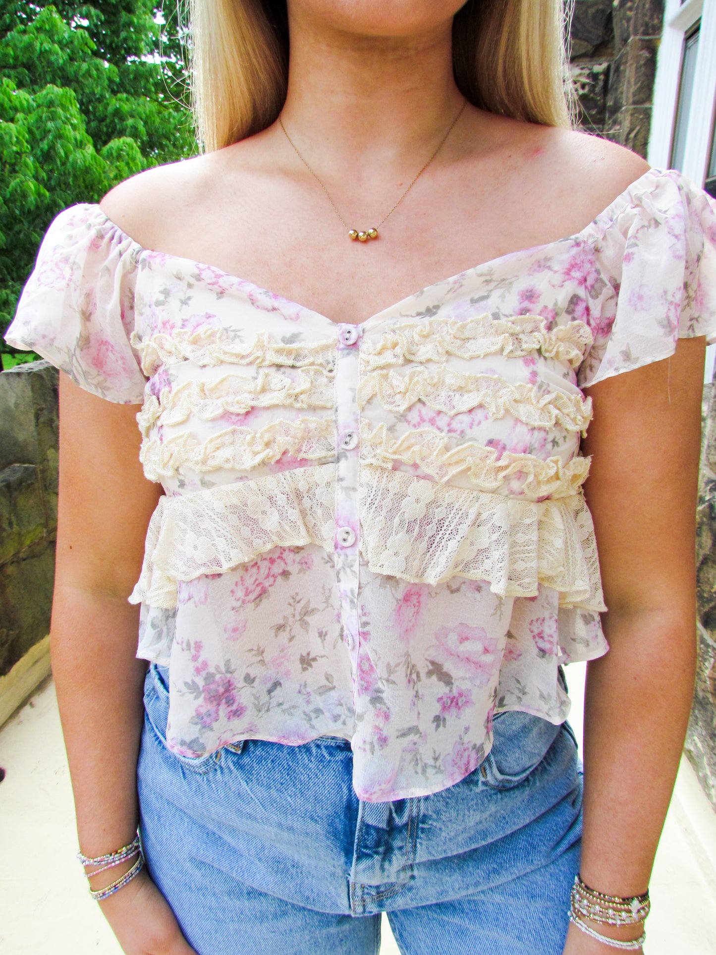 Sweetheart Charm Top
