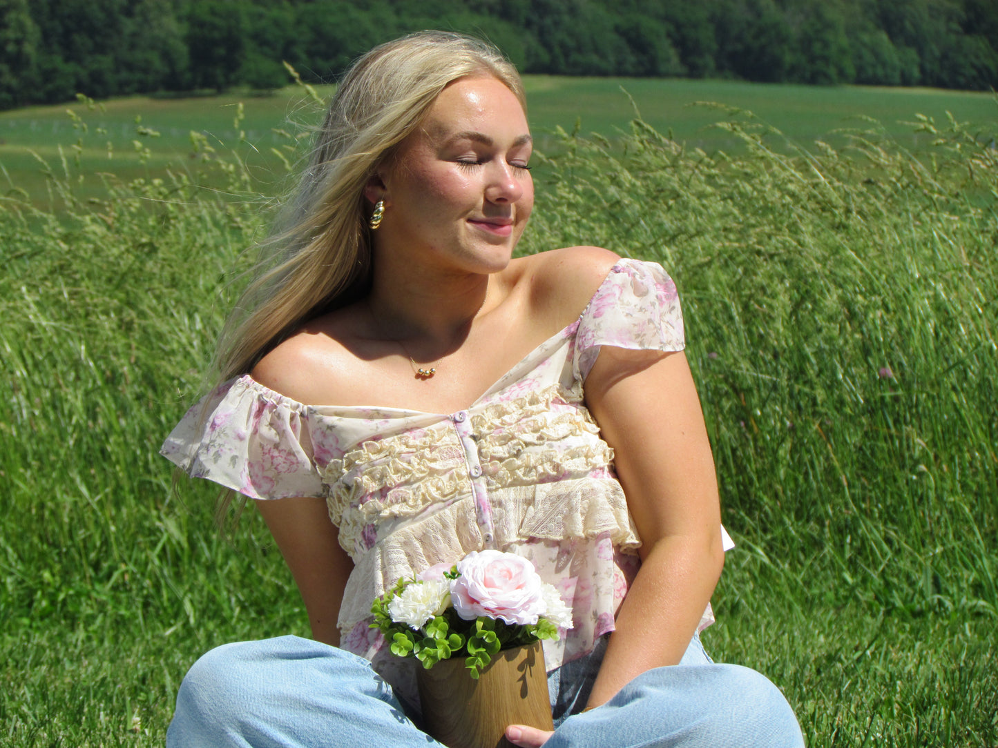 Sweetheart Charm Top
